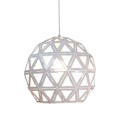 Zhongshan pendant lights white metal lighting modern chandeliers for living room